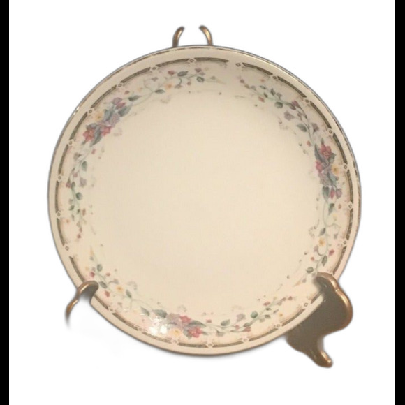 1 Dinner Plate and 1 Salad Plate from Royal Bouquet by Tabletops Unlimited - Picture 3 of 5